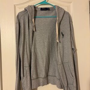 Polo by Ralph Lauren Gray Men's Zip Up